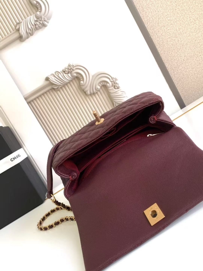 Ch**el top handle bags